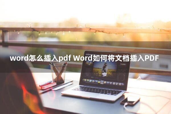 word怎么插入pdf(Word如何将文档插入PDF)